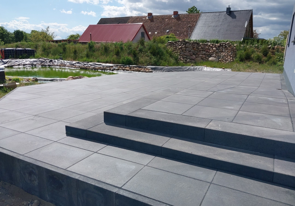 Pflasterarbeiten Terrasse